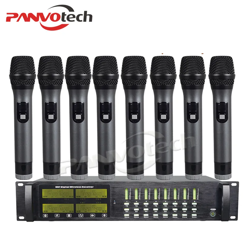 Panvotech wireless microphone and headset