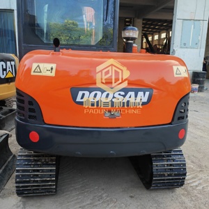 รถขุดดิน Doosan DH60 มือสอง ขนาด 6 ตัน รถขุดไฮดรอลิกแบบตีนตะขาบ Doosan Dx60 พร้อมใบรับรอง EPA/CE มีสินค้าในสต็อก - Product Image 4