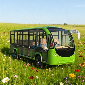 2026 Chine Voiture de tourisme électrique économique 14 places à batterie pour parcs d'attractions, hôtels, parcs et stations touristiques - Product Image 1