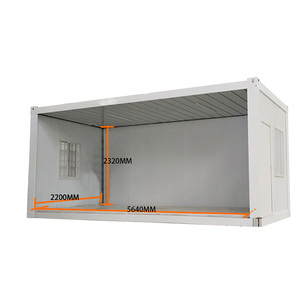 Casa Modular Pequeña Sumergida en Agua el Plano a Año Caja <span class=keywords><strong>50m2</strong></span> Granja 4 Prefabricada 40ft 2 E 10 Casa Modular Pequeña - Product Image 5