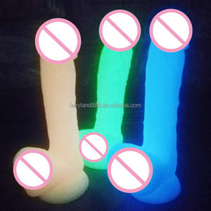 Kadınlar için en iyi satış 7.68 ''silikon yapay Penis seks oyuncakları yumuşak silikon kauçuk Penis güçlü vantuz yapay Penis masaj BDSM cinsel - Product Image 6