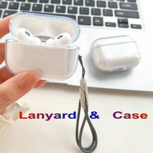 Liquidación de <span class=keywords><strong>Airpods</strong></span>, Cordón para <span class=keywords><strong>Airpods</strong></span>, Cordón para <span class=keywords><strong>Airpods</strong></span> <span class=keywords><strong>Pro</strong></span> de 2.ª Generación con Clip de Silicona TPU - Product Image 1