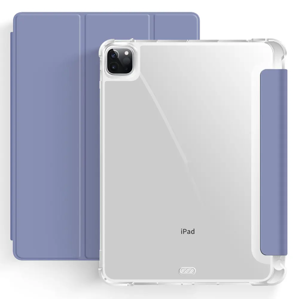Casing Tablet penutup cerdas tahan guncangan kulit Pu penjualan laris casing untuk iPad untuk iPad Mini 6 casing dengan tempat pensil