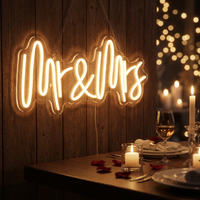 Enseignes au néon personnalisées, enseignes LED personnalisées pour la décoration murale, enseignes au néon avec grand texte pour les magasins et les entreprises