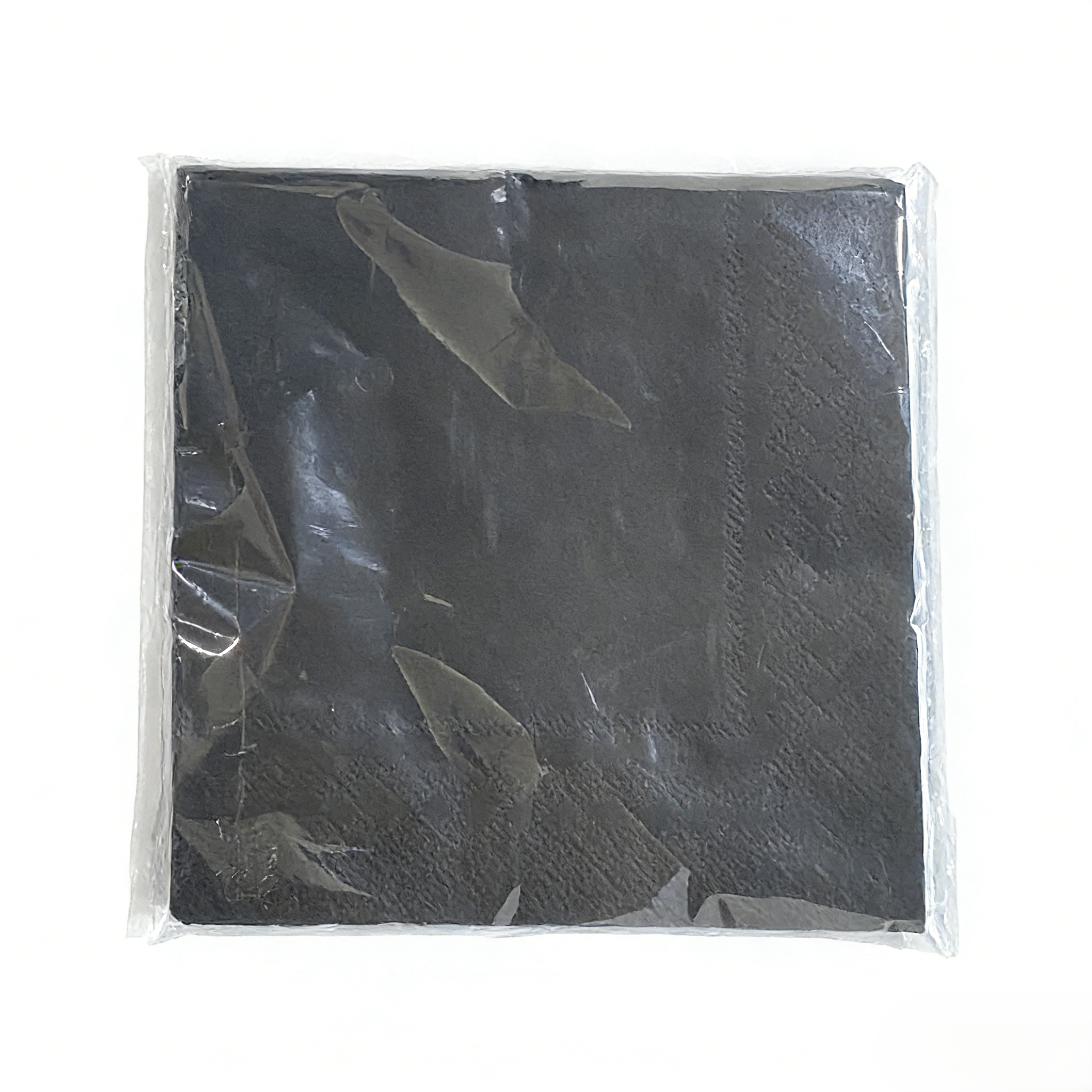 ผ้าเช็ดปาก 33*33 ซม.*20 ชิ้น*สีดำ