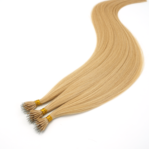 Extensiones de Cabello Virgen Premium con Nanobeads, 100% Cabello Humano Real, Grado Ruso, Doble Trama, Punta Sin Costuras, Decoloración, <span class=keywords><strong>Mercado</strong></span> Occidental - Product Image 3