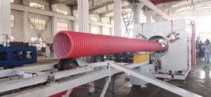 PVC/uPVC Ống đùn dây chuyền sản xuất bán buôn dây chuyền sản xuất máy làm nhà máy Trung Quốc dây chuyền sản xuất ống sóng - Product Image 3