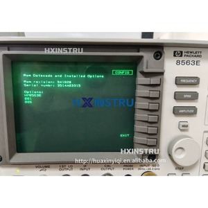 เครื่องวิเคราะห์สเปกตรัม26.5 GHz พร้อม85620A ปรับเทียบ11/2024 H จาก Agilent 8563E - Product Image 4