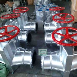 วาล์วควบคุมไดอะแฟรม DN80 3 นิ้ว สำหรับสื่ออุณหภูมิปกติแบบนิวเมติก - Product Image 4