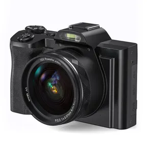 高品质5k 4K 48MP数码相机，具有16倍变焦和6轴防抖功能