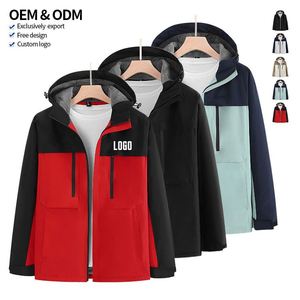 Luxury Men's <b>Waterproof</b> Hard Shell <b>Jacket</b> with Breathable Single Layer Fabric for Hiking Camping and Outdoor Wind Protection Use - Product Image 3