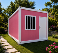 Maison préfabriquée portable en kit pour dortoir de personnel de chantier temporaire et entrepôt industriel