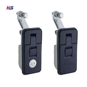 Hengsheng MS718-3C caravane <span class=keywords><strong>bouton</strong></span> poussoir <span class=keywords><strong>serrure</strong></span> avec loquet <span class=keywords><strong>bouton</strong></span> camping-car bateau camping-car <span class=keywords><strong>serrure</strong></span> noire - Product Image 1