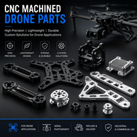 Servicios de Mecanizado CNC Personalizados OEM para Piezas de Titanio, Aluminio y Magnesio, Carcasas de Motor sin Escobillas para Drones UAV
