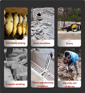 Nueva moda, cómodo Taladro de Martillo de gasolina de alta potencia, escariador portátil, juego de taladro de impacto de trituración, herramientas manuales - Product Image 6