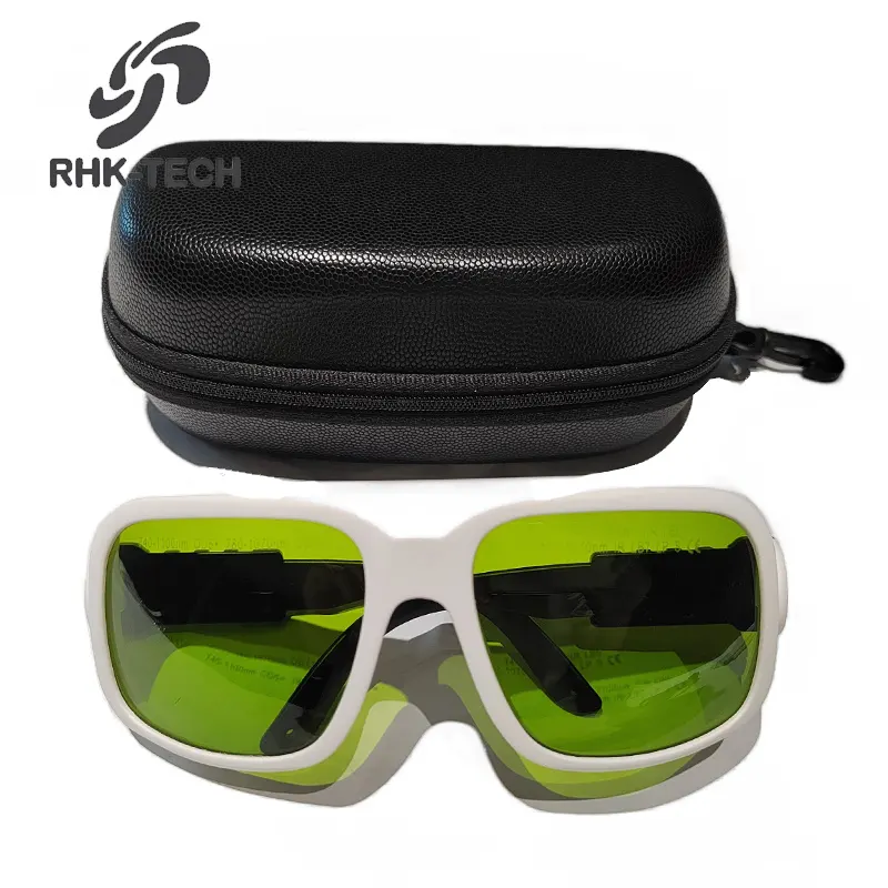 RHK CE EN169 protezione per gli occhi 740-1100nm DIR LB5, 800-1070nm IR LB7 IPL occhiali di sicurezza Laser occhiali protettivi Laser