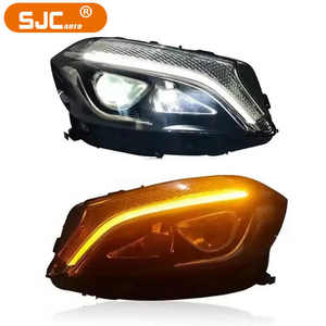 Ensemble de Phares SJC pour <span class=keywords><strong>Mercedes</strong></span>-Benz <span class=keywords><strong>Classe</strong></span> <span class=keywords><strong>A</strong></span> <span class=keywords><strong>W176</strong></span> 2013-2018, <span class=keywords><strong>Phare</strong></span> LED Style AMG pour <span class=keywords><strong>Mercedes</strong></span>-Benz - Product Image 6