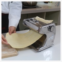 Machine de fabrication de pâtes automatique professionnelle pour le laminoir de pâte à moteur Spaghetti Macaroni 220V