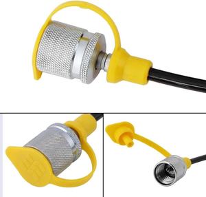 खुदाई परीक्षण युग्मन बिंदु के लिए 63 एमपीए ब्लैक हाइड्रोलिक प्रेशर टेस्ट नली हाइड्रोलिक टेस्ट लाइन - Product Image 4