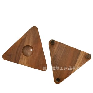 Shinb Wooden Ball Display <b>Stand</b> Solid Wood Desktop Rack For Soccer Basketball Volleyball Tennis Ball Storage - Product Image 2