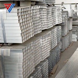 2x2 tubo quadrato in ferro 3x3 4x4 tubo quadrato zincato sezione scatola in acciaio zincato tubo quadrato fornitori - Product Image 6