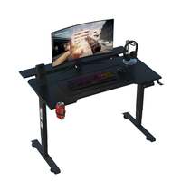 Escritorio de Juegos Ajustable de Doble Motor Beisijie, Escritorio Eléctrico para PC con RGB, Escritorio para Juegos