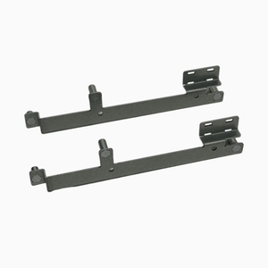 Services de fabrication : Support métallique sur mesure en forme de U, en tôle, avec revêtement en poudre, fixation fixe pour équipement industriel - Product Image 4