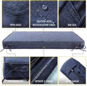 Danlong Outdoor and <strong>Indoor</strong> <strong>Bench</strong> <strong>Cushion</strong> Chair <strong>Cushions</strong> Sectional Sofa <strong>Cushions</strong> - Product Image 3