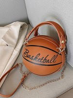 Sac de sport vintage personnalisé pour femme, nouveau style hiver, bandoulière portable pour basketball et football