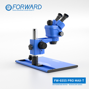 Adelante nueva Alta Calidad 6.5X-55X ProMaxT microscopio estéreo <span class=keywords><strong>Trinocular</strong></span> microscopio Digital para microscopio Reparación de teléfonos móviles - Product Image 4