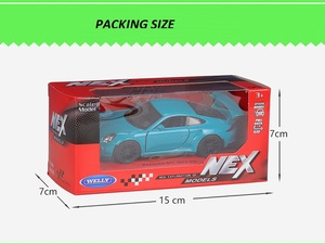 WELLY 1:36 Auto Sportiva da Corsa RS <span class=keywords><strong>con</strong></span> Retrocarica, Modellino Fuoristrada, Accessori per Scene di Torte, Modelli in Scala Die-cast, Auto Giocattolo - Product Image 6