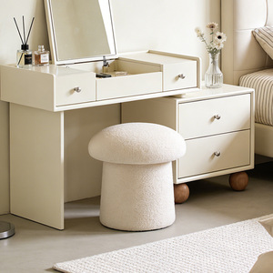 <span class=keywords><strong>Pouf</strong></span> ottoman moderne et minimaliste en tissu, portable, pour <span class=keywords><strong>salon</strong></span>, chambre, entrée, couloir, hôtel - Product Image 6