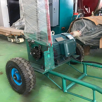 NEWEEK Scie à chaîne manuelle en bambou avec tube en PVC, petite scie électrique pour couper le bois, scie à coupe transversale, scie à bois