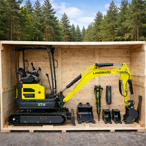 Mini-excavatrice sur chenilles en promotion, haute qualité, pour usage domestique, nouvelle machine de terrassement de 1,8 tonne, certifiée CE EPA - Product Image 1
