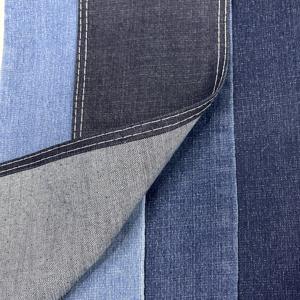 Tessuto Denim Grezzo Blu Scuro 379gsm 180cm in Twill Cross Slub 52% Cotone 35% Poliestere 11% Viscosa 2% Spandex - Offerta Speciale 1722 - Product Image 1