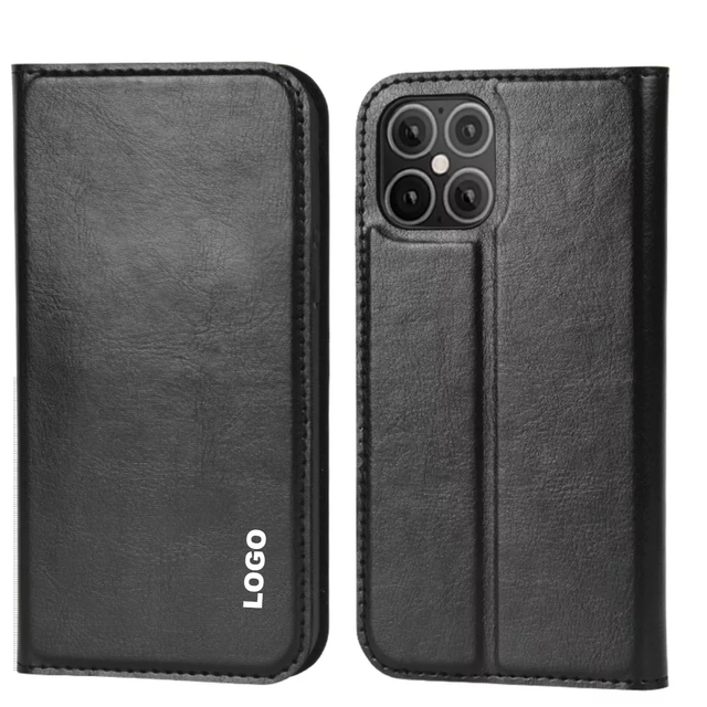 PU Leather Cell Phone Accessories Case Wallet Flip Cover With Card Holder for iPhone 12  Case Cover 12 Pro Max Mini Case