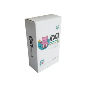 Boîtes en papier de shampooing de soins capillaires noires colorées imprimées personnalisées Boîte d'emballage de beauté Ensemble de maquillage en papier cosmétique Boîte-cadeau