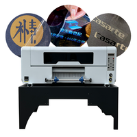 Imprimante UV DTF éco-solvant 30cm Mini imprimante d'étiquettes vinyle pour l'impression d'étiquettes autocollantes pour les petites entreprises