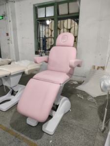 Sillón Eléctrico Ajustable 2025 con 3/4 Motores, Masaje y Estación de Pedicura - Mueble de Salón de Cuero PU para Spa - Product Image 6