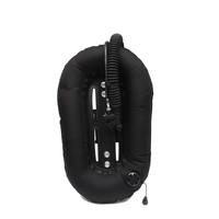 30Lbs Plongée sous-marine Plongée en Apnée Donut Aile Réservoir Unique BCD Flottabilité Compensateur Backmount BCD Aile Seulement