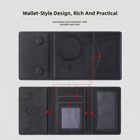Portefeuille miniature en cuir PU imperméable, porte-cartes, bord cousu, multicolores, pour hommes et femmes, usage quotidien