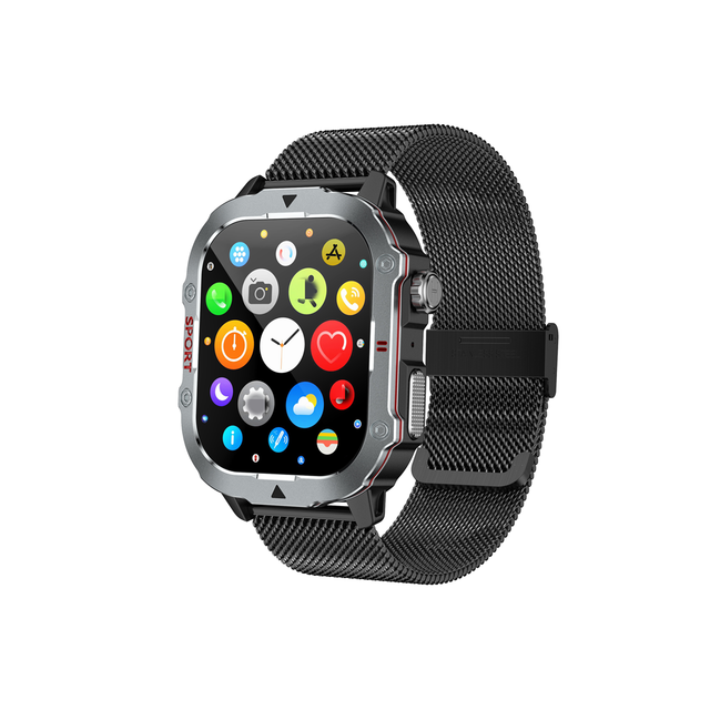 Wearable Devices Sport Rectangular Smart Watch C30 PRO BT Phone Call Blood Oxygen 2.19'' Intelligentes Montre Homme