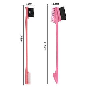 Venta al por mayor 3 en 1 multiefecto cepillo de doble cara peine cerdas de jabalí fuerte control de bordes cepillo de pelo peluquería - Product Image 5