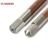 Tarauds à filetage en cobalt HSS-Co M35 à cannelures spirales métriques M2-M30, tarauds de machine à droite pour acier inoxydable