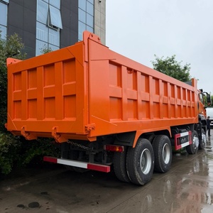 Camión Volquete Usado SINOTRUK HOWO 8x4 <span class=keywords><strong>de</strong></span> 12 Ruedas, 41-50t, 30 Metros Cúbicos, Diésel, Volquete Pesado, Conducción Izquierda, para Construcción Urbana - ¡Gran Oferta! - Product Image 3
