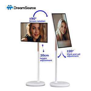 DreamSource จอทีวีพกพาอัจฉริยะไร้สายขนาด 21.5/24/32 นิ้ว จอ LCD สำหรับใช้ภายในอาคาร หน้าจอสัมผัสแบบ Capacitive ชาร์จไฟได้ เคลื่อนย้ายได้ ระบบ Android - Product Image 2