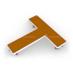 Plateforme flottante gonflable, quai flottant, île flottante, radeau avec surface antidérapante pour piscine, plage, océan - Product Image 2