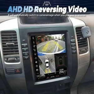 หน้าจอสัมผัส QLED HD พร้อมระบบนำทาง GPS DSP สำหรับรถยนต์แลนด์ครุยเซอร์ ปราโด 120 เล็กซัส GX470 เครื่องเล่นมัลติมีเดีย Android 15 รองรับ Carplay - Product Image 4