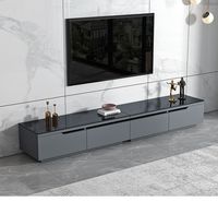 2026 Luxuriöse TV-Möbel Moderne TV-Kommode und Couchtisch mit Schublade für Wohnzimmer-Einrichtung