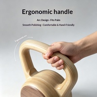 Kettlebells et haltères en bois pour la maison, équipement universel de gym pour le remodelage dynamique et les squats, vente en gros
